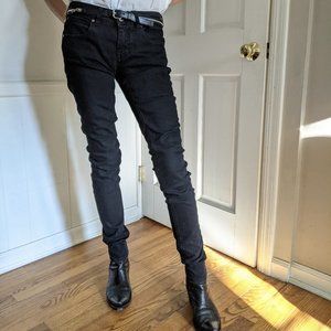 Stella McCartney Vintage Black Skinny Jeans, Sz 27
